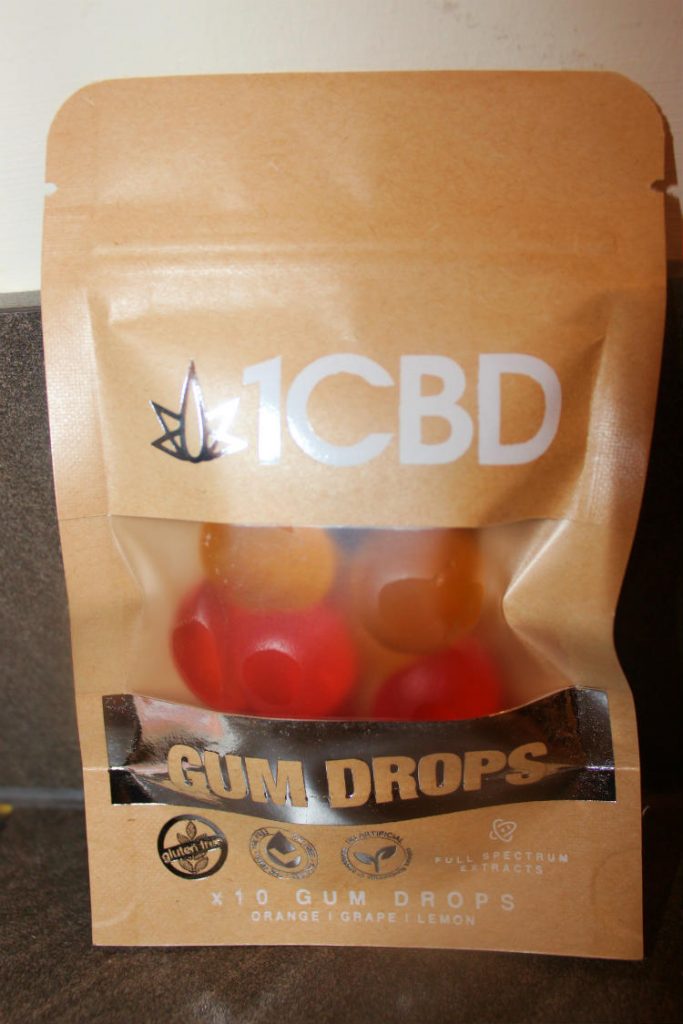 1CBD 10mg CBD Gum Drops Review