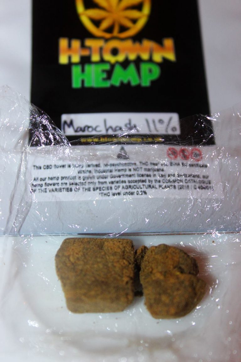 H-Town Hemp CBD 11% Morrocan Hash Review