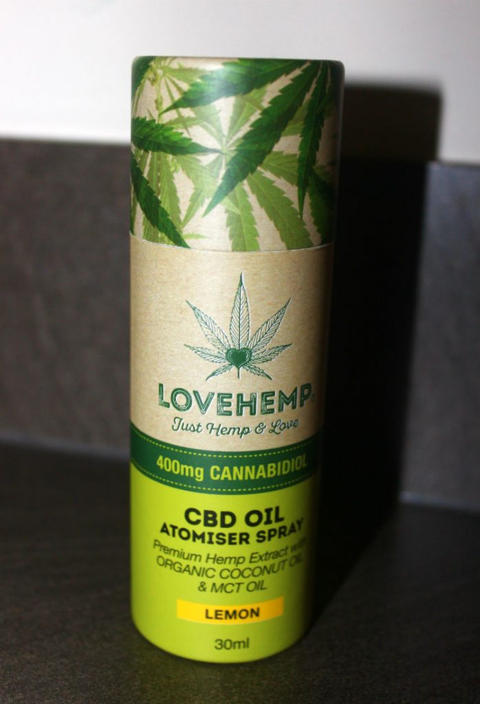 Love Hemp® 400mg CBD Oil Lemon Spray 30ml Review