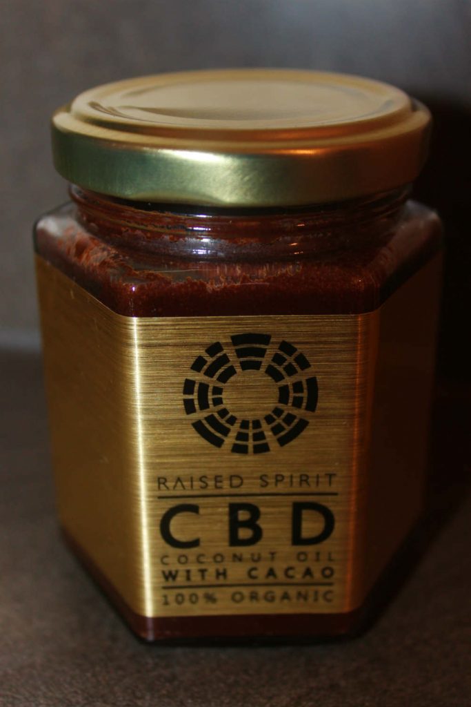 Raised Spirit Organic CBD Coconut Oil CACAO Review