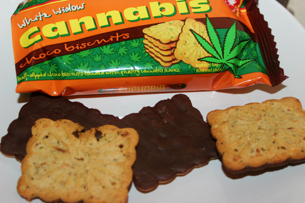 Euphoria – White Widow Hemp Cannabis Choco Biscuits Review