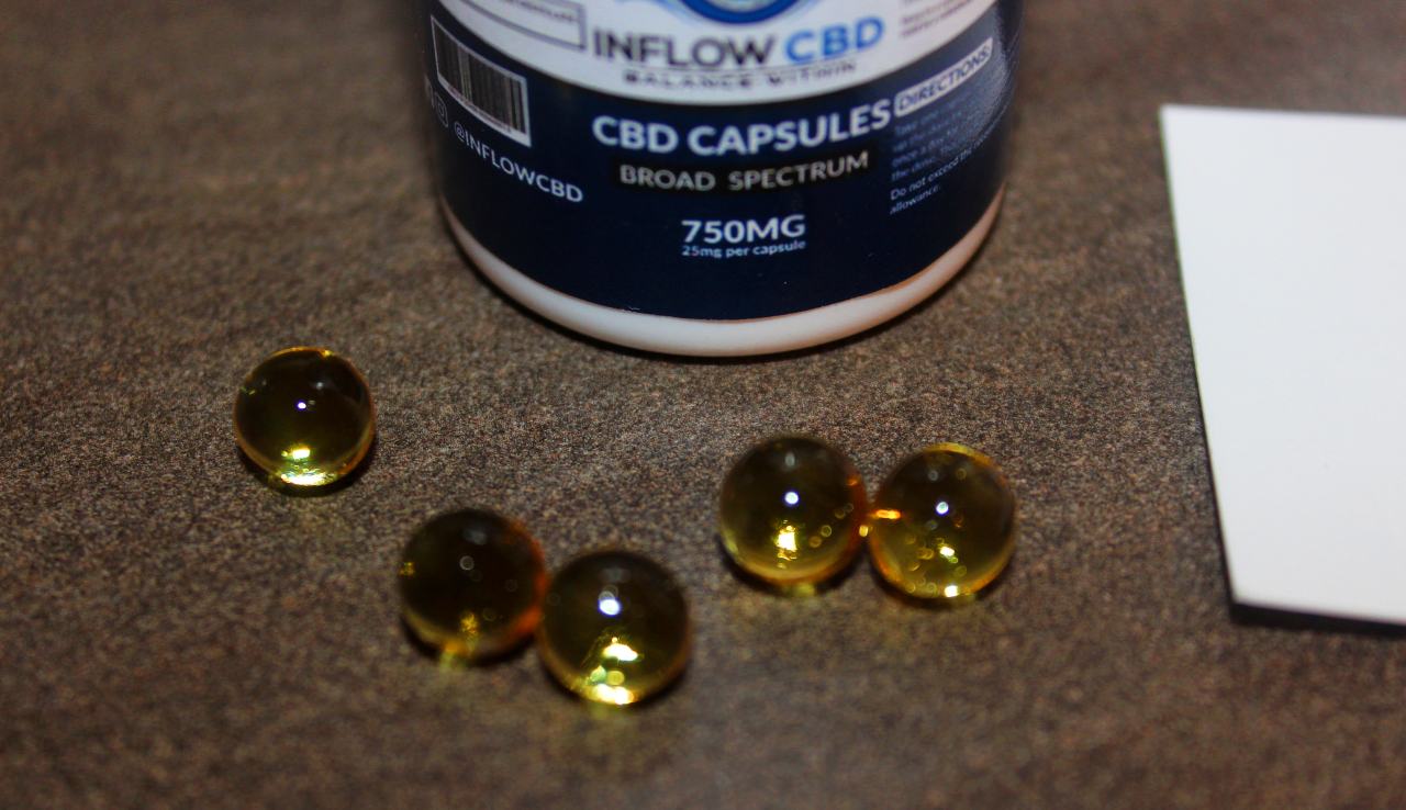 Inflow Alternative - 25mg CBD Capsules Review