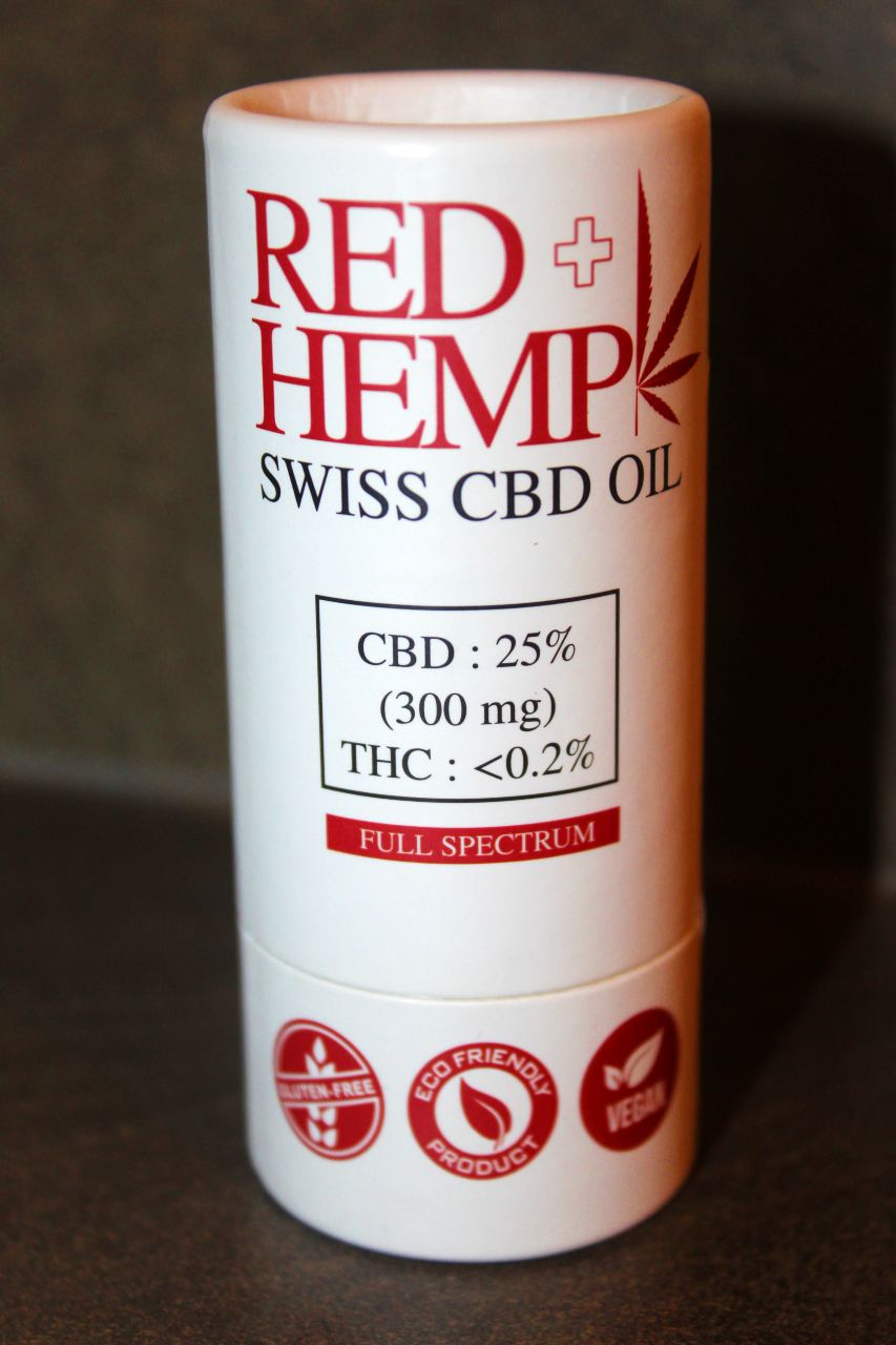 RedHemp Switzerland - 25% CBD Oil (300mg) Review
