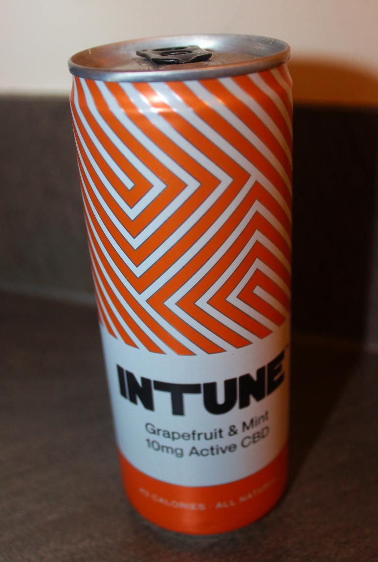 INTUNE CBD Drinks Grapefruit & Mint Review