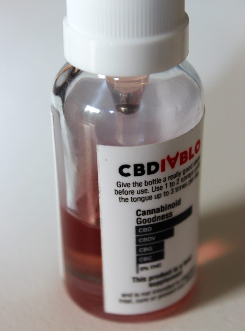 CBDiablo - Ophanim 1500mg CBD Spray (THC Free) Review