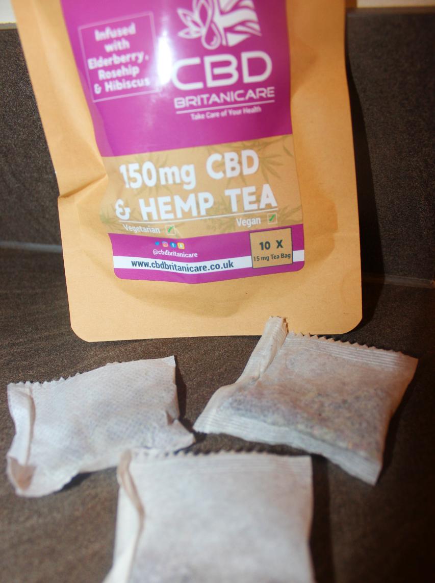 CBD Britanicare – 150mg CBD & Hemp Tea Infused With Elderberry, Rosehip & Hibiscus Review