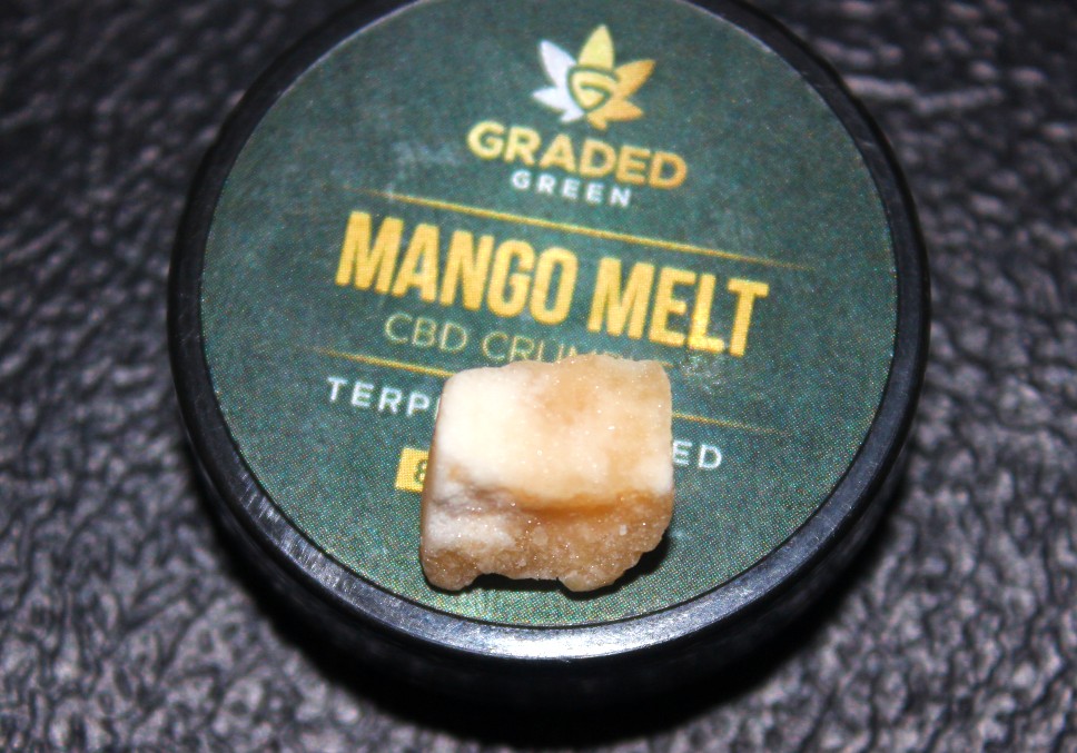 Graded Green - Mango Melt Broad Spectrum CBD Crumble Review