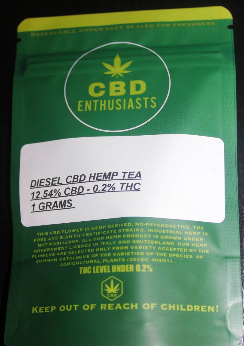 Diesel CBD Hemp Tea CBD Enthusiasts Review