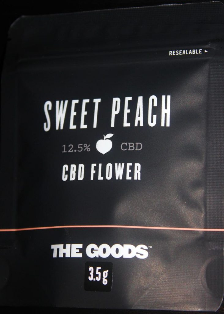 The Goods Sweet Peach CBD Flower Review