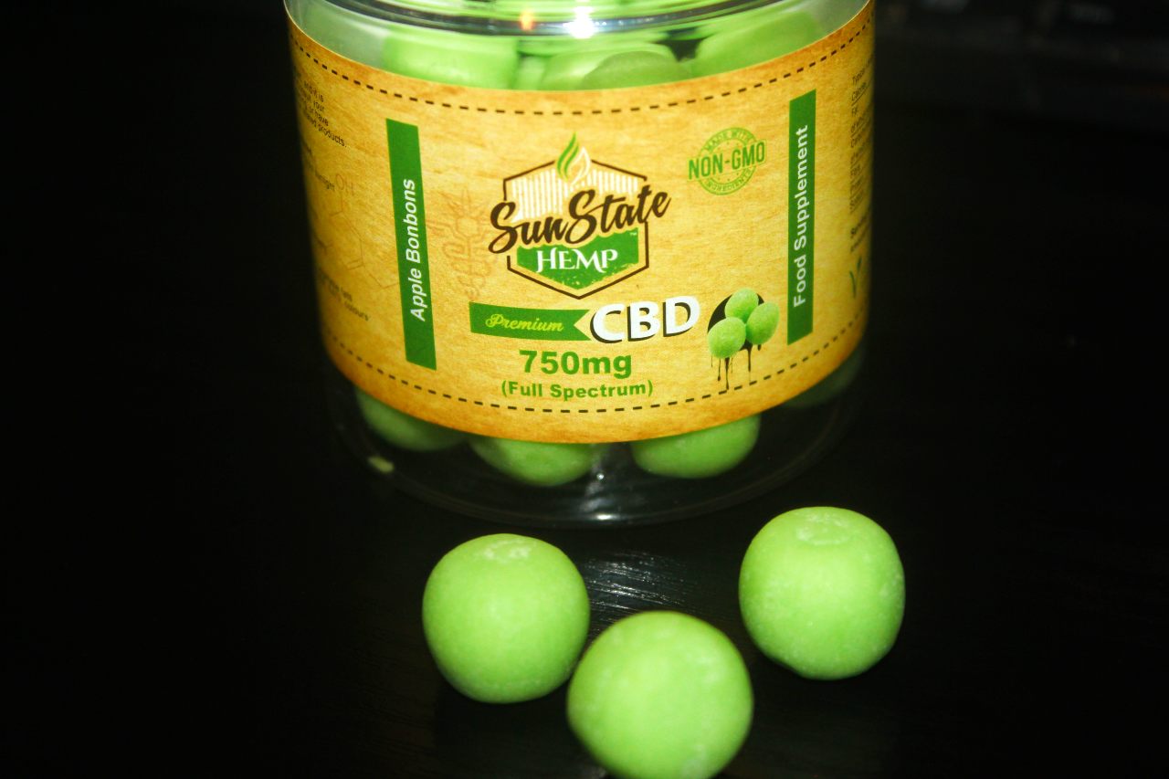 Sun State Hemp – 750mg CBD Apple Bonbons Review