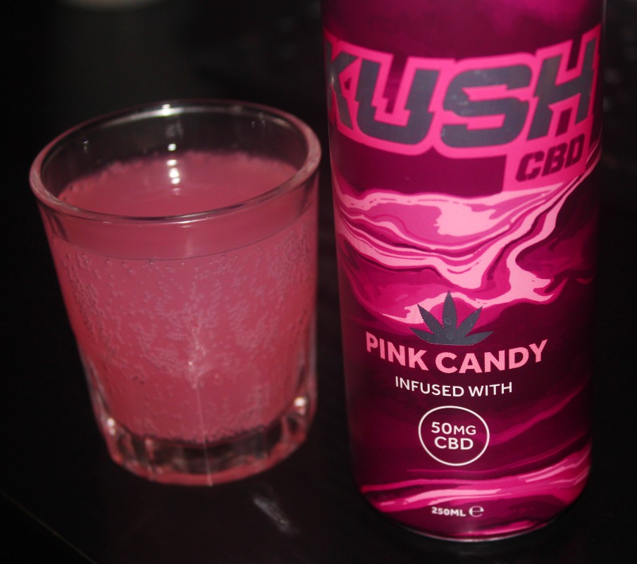 Kush CBD Pink Candy 50mg CBD Infused Drink