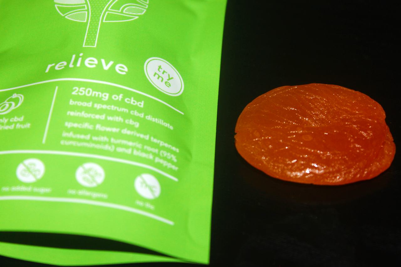 cbme - Relieve (Apricot) CBD Dried Fruit Pieces Review