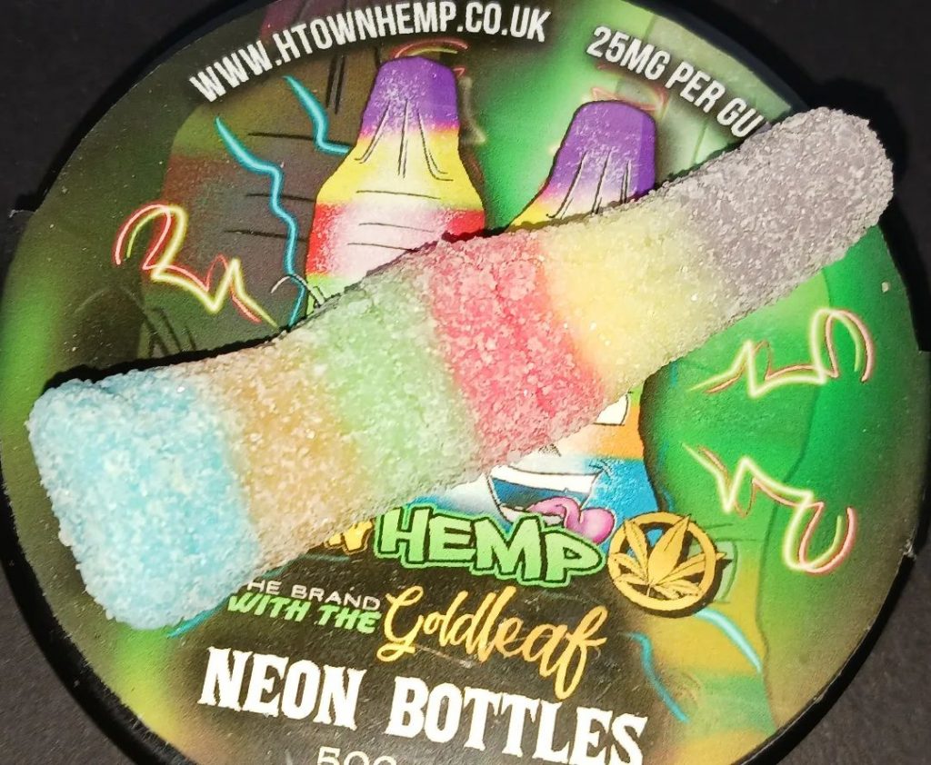 H-Town Hemp - 500mg CBD Neon Bottles Review