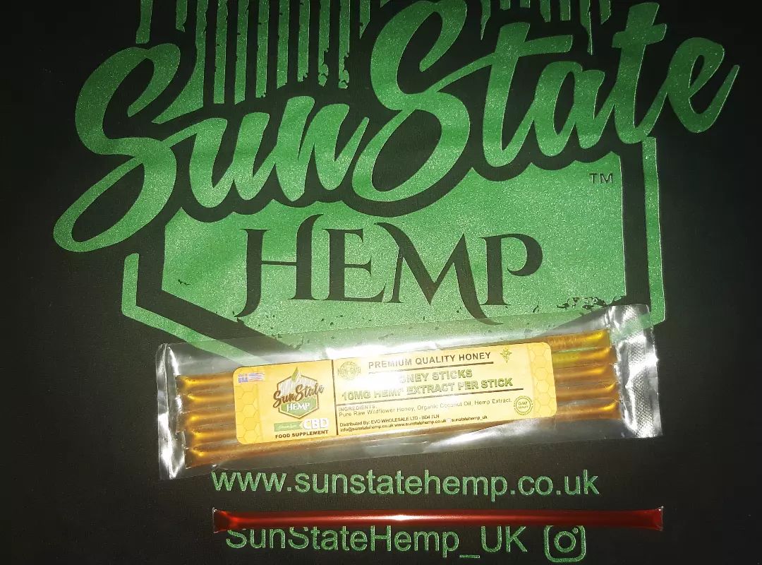 Sun State Hemp UK - 10mg CBD Honey Sticks Review