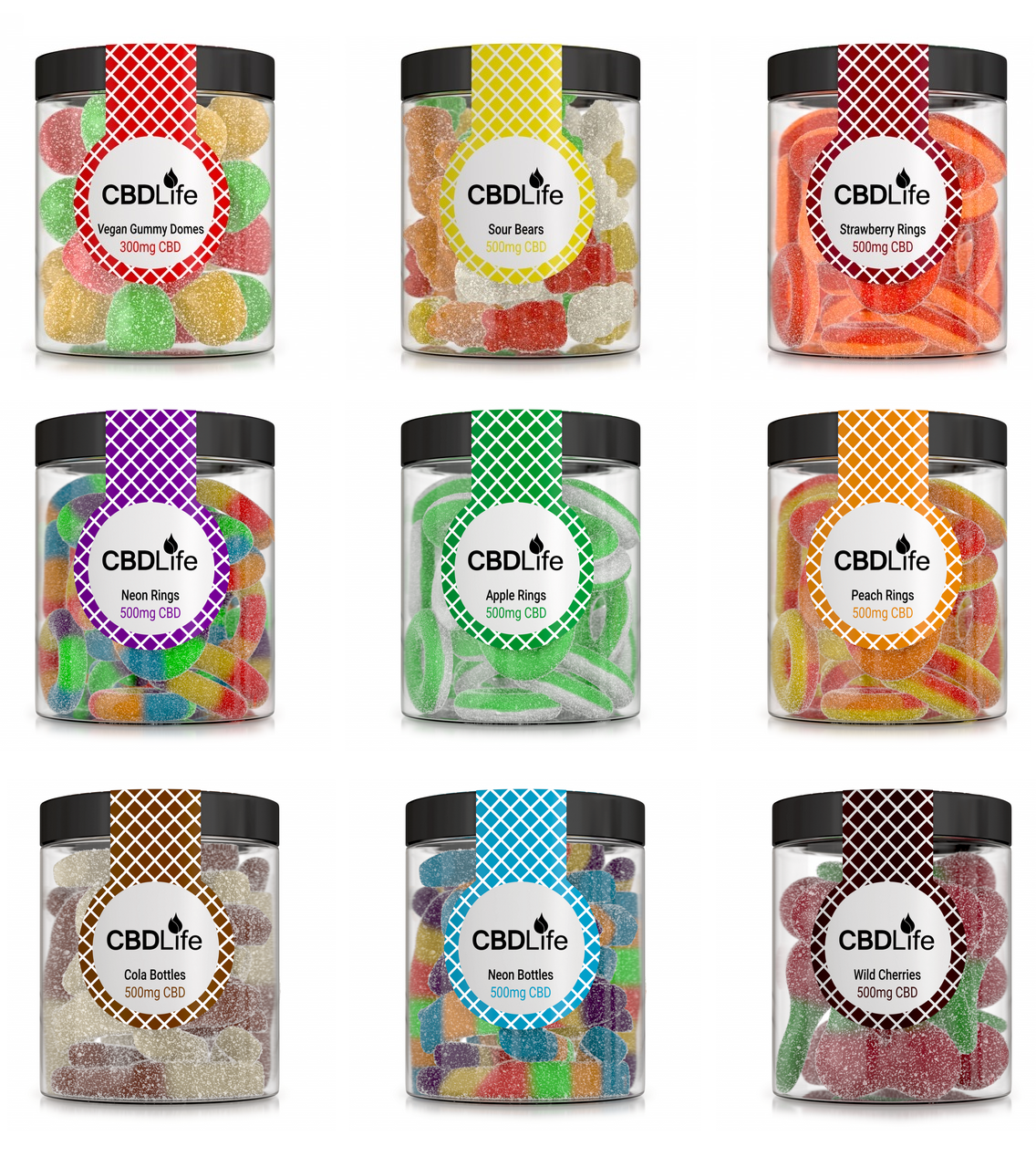 CBDLife UK CBD Gummies Range UK