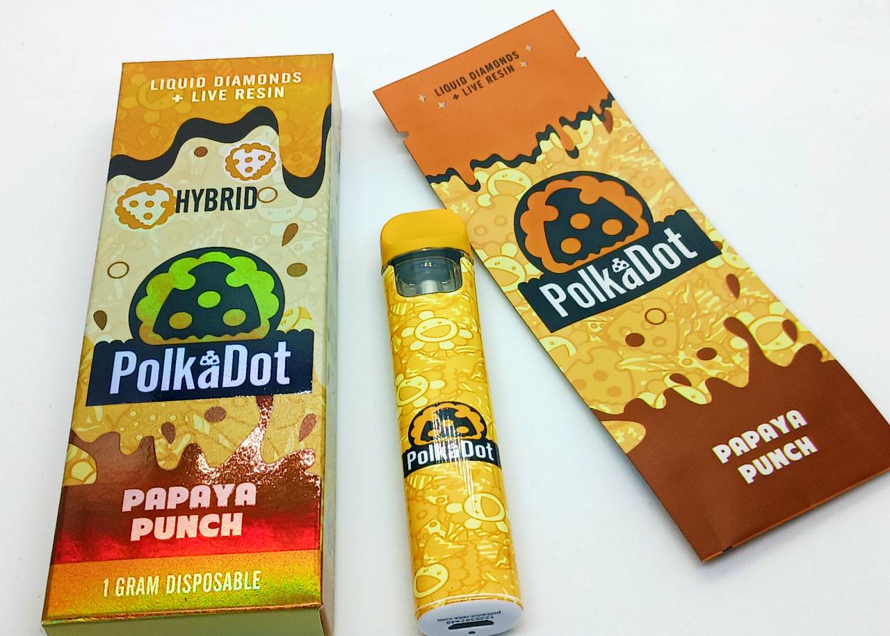 Polka Dot - Papaya Punch Vape Pen