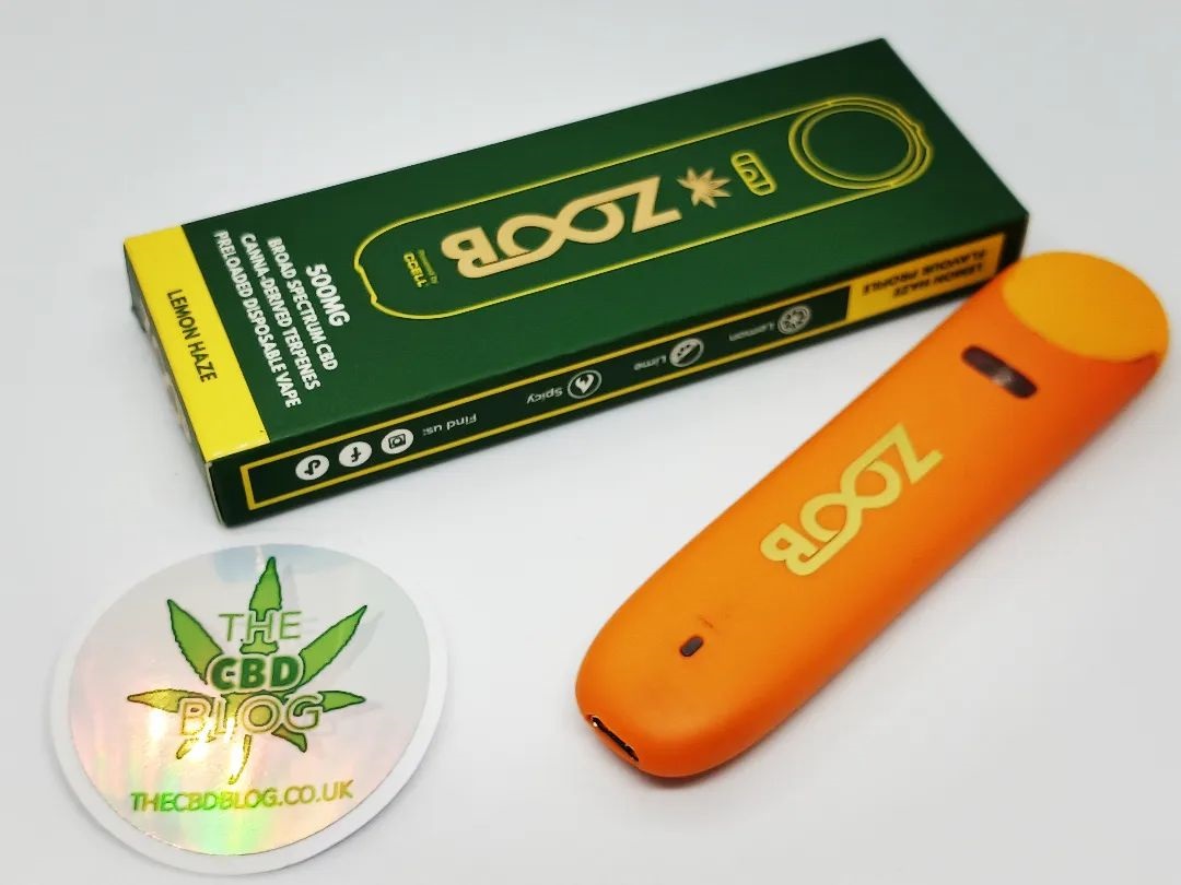 Zoob CBD - Lemon Haze 500mg Broad Spectrum CBD Disposable Vape Pen Review