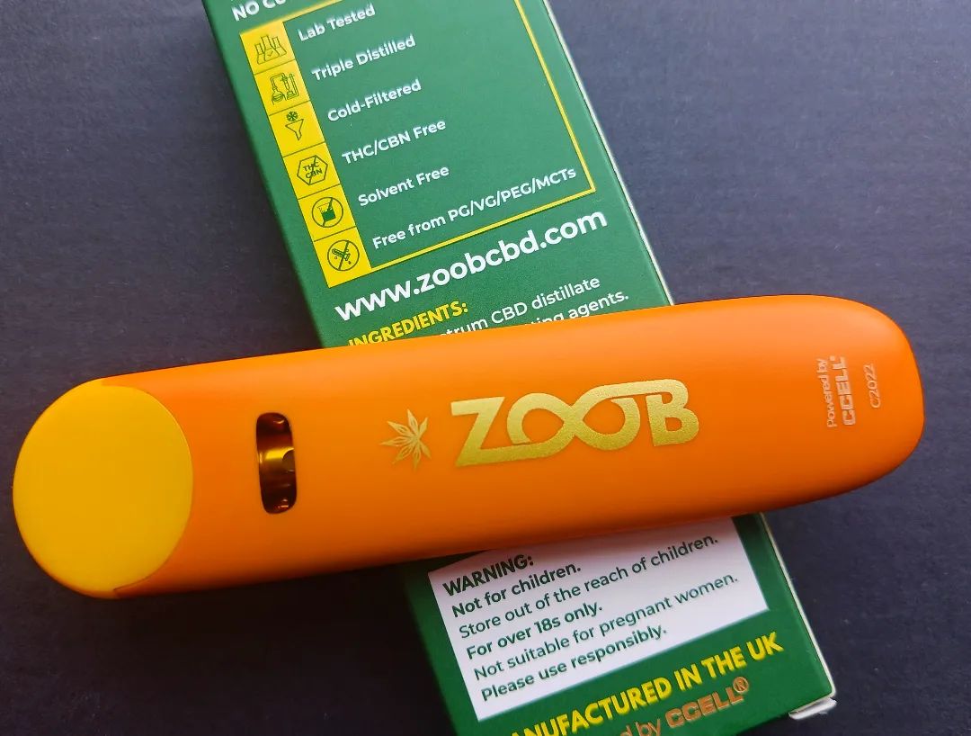 Zoob CBD - Lemon Haze 500mg Broad Spectrum CBD Disposable Vape Pen Review