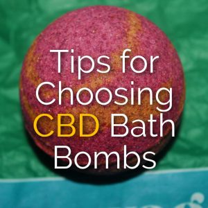 Tips for choosing CBD bath bombs