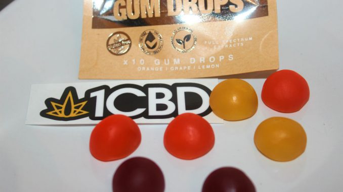 1CBD 10mg CBD Gum Drops Review