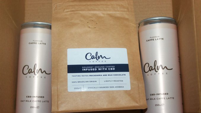 Calm Caffe Latte Oat Milk CBD Cold Brew Coffee Review