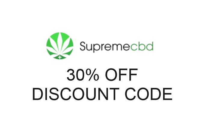 Supreme CBD - 30% OFF Discount Code