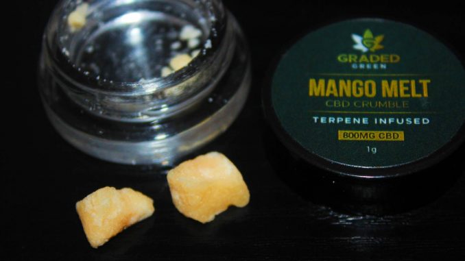 Graded Green - Mango Melt Broad Spectrum CBD Crumble Review