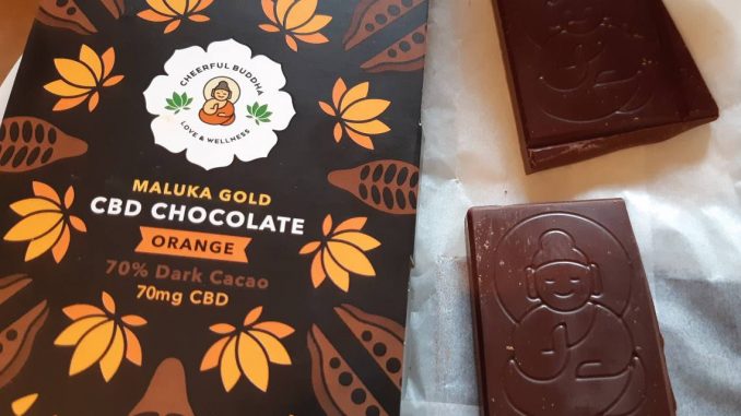 Cheerful Buddah - Handcrafted 'Bean-to-Bar' CBD Infused 70% Dark Chocolate Review