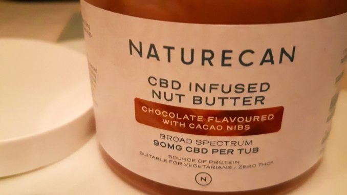 Naturecan UK - CBD Infused Peanut Butter - Chocolate Flavour With Cacao Nibs Review