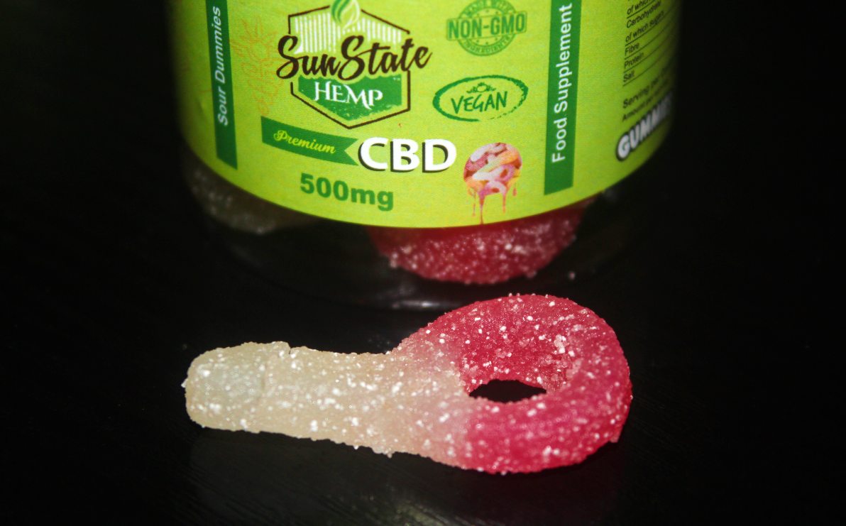Sun State Hemp - Vegan 500mg CBD Sour Dummies Review