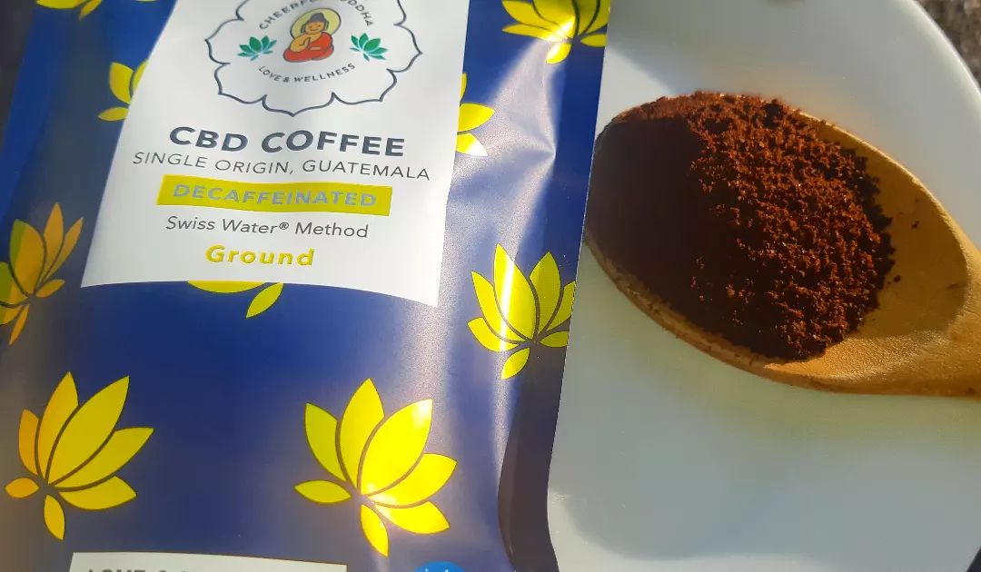 Cheerful Buddah's CBD Infused Decaffeinated Single Origin Guatemala Coffee