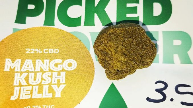 HempElf - Mango Kush Jelly 22% CBD Hash Review