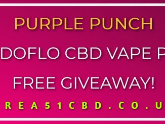 Purple Punch EndoFlo CBD Vape Pen - Free Giveaway! - AREA51CBD.CO.UK