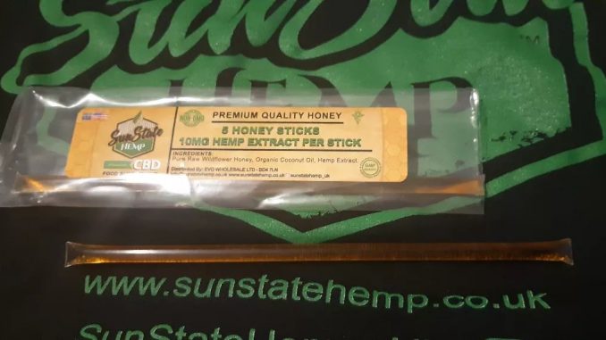 Sun State Hemp UK - 10mg CBD Honey Sticks Review